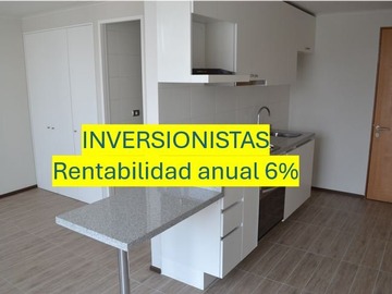 Departamento en venta en Matta 747, Santiago - 1 dormitorio, 1 baño