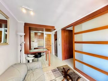 Departamento en venta en Metro bellas artes, Santiago - 1 dormitorio, 1 baño
