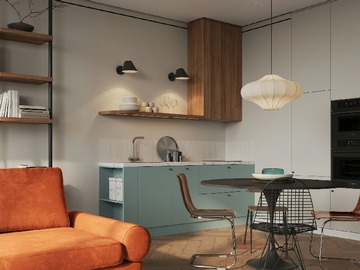 Departamento en venta en Departamento 2D 2B Nuevo Cerca de Metro San Miguel - 2 dormitorios, 2 baños