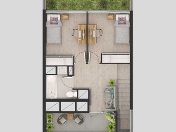 Departamento en venta en Metro Ñuñoa. (73470), Ñuñoa - 3 dormitorios, 2 baños