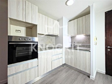 Departamento en arriendo mensual en Alcalde Pedro Alarcón 805, San Miguel - 1 dormitorio, 1 baño