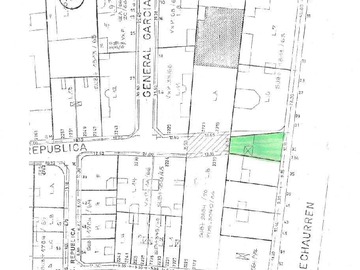 Terreno en venta en Sitio _ Echurren- Alameda metro Republica (146207), Santiago