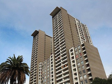 Departamento en arriendo mensual en Espectacular depto 2d2b a pasos del metro, Santiago - 2 dormitorios, 2 baños