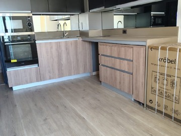 Departamento en arriendo mensual en Santa elisa/metro ovalle, La Cisterna - 2 dormitorios, 1 baño