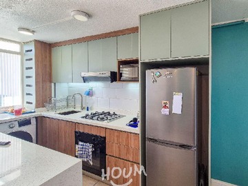 Departamento en arriendo mensual en Carlos Condell, La Cisterna - 2 dormitorios, 1 baño