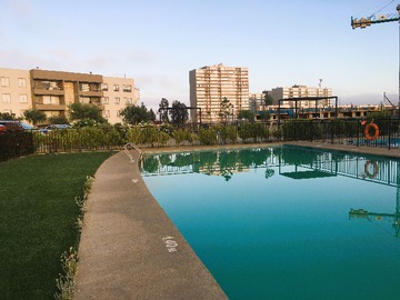Departamento en arriendo mensual en En Primer Piso, Condominio Pinares.Gasto Común Incluido - 2 dormitorios, 2 baños