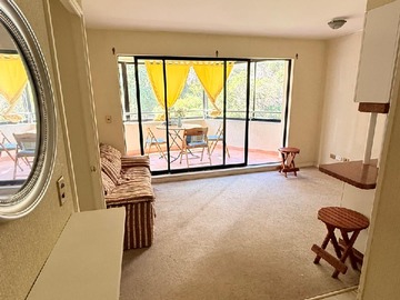 Departamento en arriendo mensual en Reñaca Norte, Viña del Mar - 1 dormitorio, 1 baño