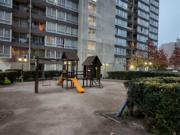 Departamento en arriendo mensual en Salas 8973, La Cisterna - 3 dormitorios, 1 baño