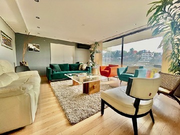 Departamento en venta en Presidente riesco, el golf, cerro san luis, Las Condes - 4 dormitorios, 4 baños