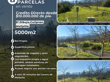 Terreno en venta en Culipran, Melipilla