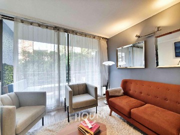 Departamento en arriendo mensual en Galvarino Gallardo, Providencia - 2 dormitorios, 1 baño