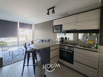 Departamento en arriendo mensual en Las Cinerarias, Concón - 2 dormitorios, 2 baños
