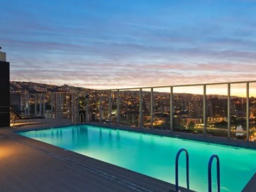 Departamento en arriendo mensual en Viña del Mar, Viña del Mar - 2 dormitorios, 2 baños