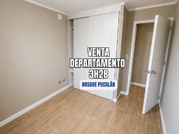 Departamento en venta en Venta Departamento 3 hab 2 bañ + estac. VV (168505), Puerto Montt - 3 dormitorios, 2 baños