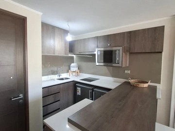 Departamento en venta en Arriendo Amoblado Depto. 1D/1B - Santiago - 1 dormitorio, 1 baño