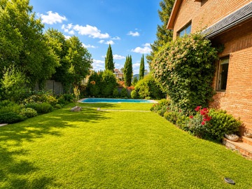 Casa en venta en Remodelada, espacios amplios, lindo jardín (170938), Lo Barnechea - 4 dormitorios, 4 baños