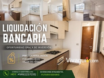 Departamento en venta en A pasos de metro Santa Lucia, Santiago - 2 dormitorios, 2 baños
