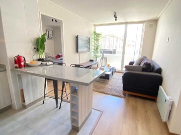 Departamento en arriendo mensual en Oportunidad amoblado full lomas san andres (96314), Concepción - 2 dormitorios, 2 baños