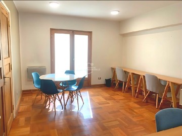 Oficina en arriendo mensual en Santa María con Carlos Walker, Providencia - 1 dormitorio, 3 baños