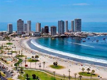 Departamento en arriendo mensual en Peninsula de Cavancha, Iquique - 1 dormitorio, 1 baño