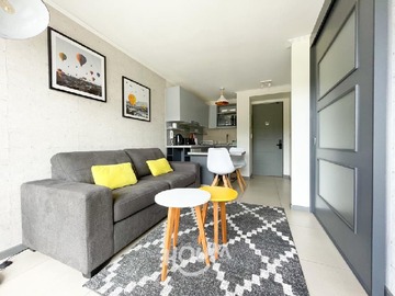 Departamento en arriendo mensual en Obispo Hipólito Salas, Concepción - 1 dormitorio, 1 baño