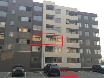 Departamento en arriendo mensual en Valle escondido, Concepción - 2 dormitorios, 2 baños