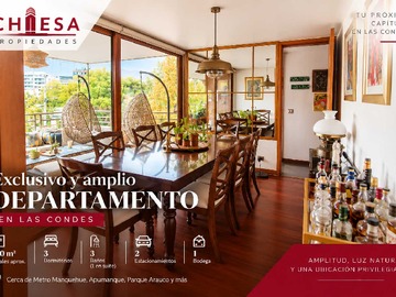 Venta / Departamento / Las Condes