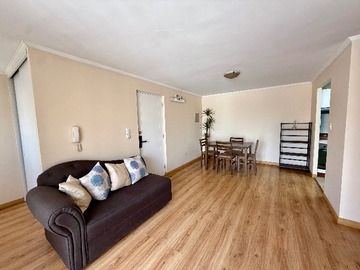 Departamento en venta en Venta departamento semi amoblado Plaza Brasil (178232), Santiago - 1 dormitorio, 1 baño
