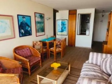 Departamento en arriendo mensual en Avda Borgoño, Viña del Mar - 2 dormitorios, 1 baño