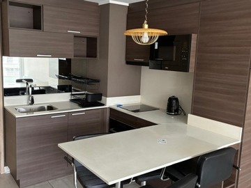 Departamento en arriendo mensual en A dos cuadras del borde costero, Viña del Mar - 2 dormitorios, 2 baños