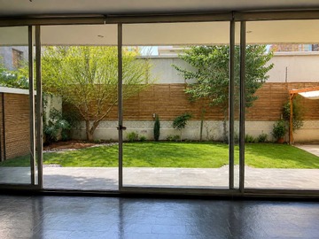 Departamento en arriendo mensual en Exclusivo solo 26 dptos, con jardín y quincho (179727), Vitacura - 2 dormitorios, 3 baños