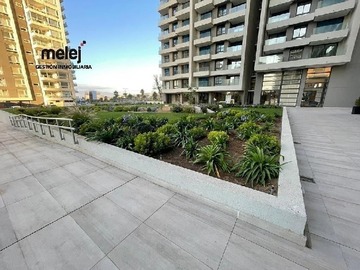 Departamento en arriendo mensual en Arenales, Concón - 2 dormitorios, 1 baño
