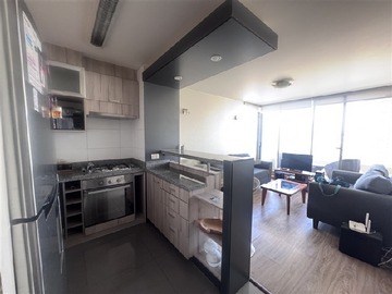 Departamento en arriendo mensual en Edificio Mirador Horizonte, Concón - 1 dormitorio, 1 baño