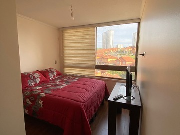 Departamento en arriendo mensual en Gregorio Marañon, Viña del Mar - 2 dormitorios, 2 baños