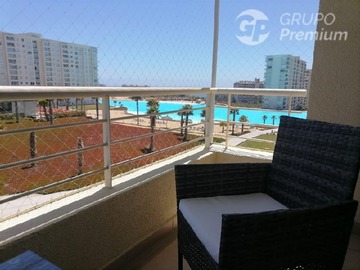 Departamento en venta en Condominio laguna bahia - algarrobo, Algarrobo - 3 dormitorios, 2 baños