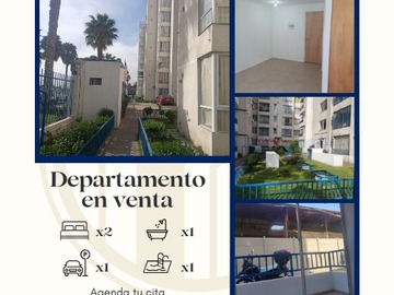 Departamento en venta en maipu 501 edificio 2 1105 costa coquimbo, Coquimbo - 2 dormitorios, 1 baño
