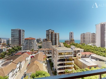Departamento en venta en Esquina 8 norte, Viña del Mar - 2 dormitorios, 3 baños
