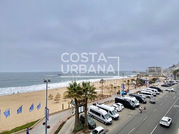 Departamento en arriendo mensual en Borgoño, Viña del Mar - 3 dormitorios, 2 baños