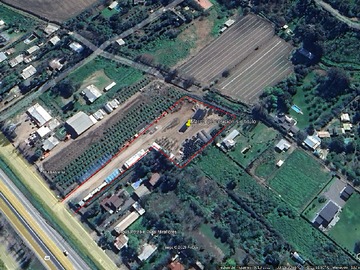 Sitio en arriendo mensual en sector Miraflores, caletera norte, Curacaví