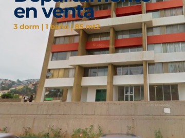 Departamento en venta en Quinta Claude, Viña del Mar - 3 dormitorios, 1 baño