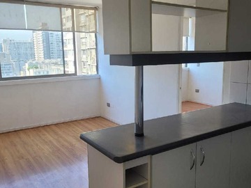 Departamento en arriendo mensual en Dpto 1d/1b nor-oriente lado metro (174693), Santiago - 1 dormitorio, 1 baño