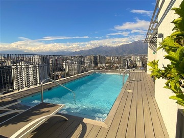 Departamento en arriendo mensual en Francisco de Paula / Rodrigo de Araya, Ñuñoa - 1 dormitorio, 1 baño