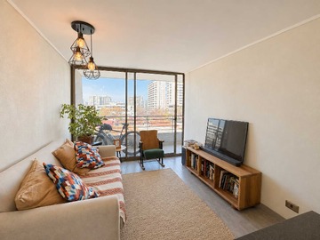 Departamento en venta en Excelente ubicación - Constructora Almagro (182128), Ñuñoa - 2 dormitorios, 1 baño