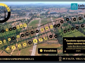 Parcela en venta en Villa Alegre, Villa Alegre