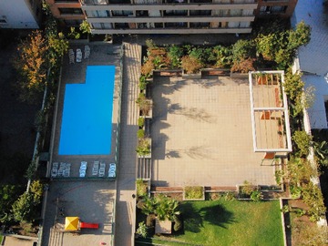 Departamento en arriendo mensual en Metro Bellas Artes, Excelente Estado - 1 dormitorio, 1 baño