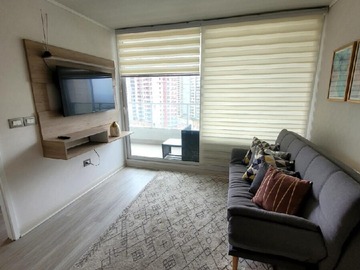 Departamento en arriendo mensual en costa de montemar 186, Concón - 1 dormitorio, 1 baño