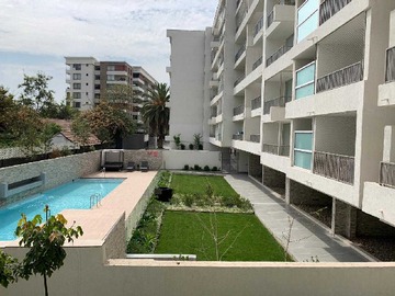 Departamento en arriendo mensual en Hannover - Mall Plaza Egaña (165297), Ñuñoa - 1 dormitorio, 1 baño