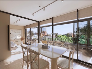 Departamento en venta en Lota con Luis Thayer Ojeda, Providencia - 2 dormitorios, 2 baños