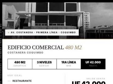 Local Comercial en venta en Costanera, Frente a la Playa. 480 mts utiles (179010), Coquimbo - 4 baños