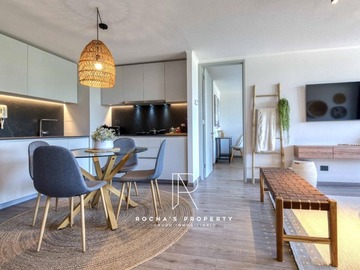 Departamento en arriendo mensual en Lujoso depto amoblado en las condes, Las Condes - 2 dormitorios, 2 baños